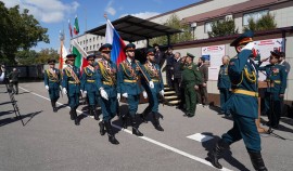 В Военном учебном центре ЧГУ им. А.А. Кадырова прошло торжественное мероприятие