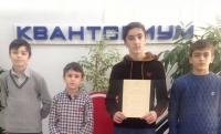 Воспитанники технопарка "Кванториум" из Чечни победили на конкурсе "Кванториада-2017