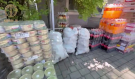 РОФ имени А.-Х. Кадырова доставил гуманитарную помощь в расположение сводного отряда МВД по ЧР| грозный, чгтрк