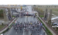 Массовый велопробег в Грозном посвятили Ахмату-Хаджи Кадырову