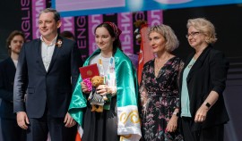 Ученица Грозненской школы вошла в ТОП-3 победителей заключительного этапа ВСОШ по английскому языку