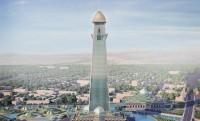 В Грозном идет закладка фундамента башни «Ахмат» 