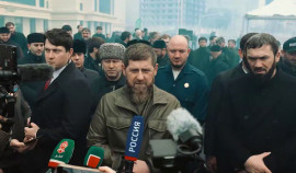 Рамзан Кадыров принял участие в торжественном открытии обновлённой улицы Шерипова в Грозном