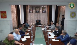 В МинНацИнформ ЧР прошло заседание Рабочей группы по делам казачества в Чеченской Республике