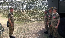 В грозненском соединении Росгвардии отработали задачи по обеспечению устойчивой связи