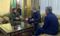 Рамзан Кадыров обсудил с Усманом Рассухановым вопросы улучшения деятельности Управления казначейства