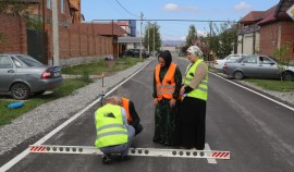 Общественные контролеры и специалисты Минавтодора ЧР проинспектировали объекты дорожного нацпроекта