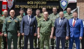 Пограничников в Чеченской Республике поздравили с профессиональным праздником| грозный, чгтрк