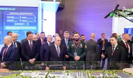 Магомед Даудов на КИФ: о поддержке В. Путина, предстоящих выборах и развитии инфраструктуры Чечни| грозный, чгтрк