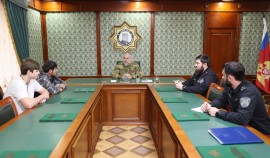 Начальник Управления Росгвардии по Чеченской Республике провел прием граждан