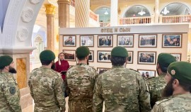 Сотрудники ОМОН «АХМАТ-1» приняли участие в мероприятиях, посвященных Дню отца