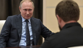 Владимир Путин поздравил Рамзана Кадырова с Днем народного единства