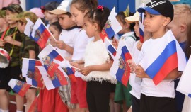 Росгвардейцы присоединились к акции «Россия в сердце навсегда» в Чеченской Республике| грозный, чгтрк
