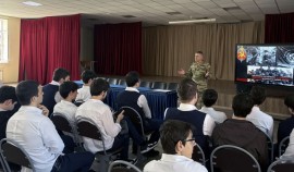 В Чеченской Республике офицер Росгвардии провел встречи с подрастающим поколением