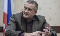Сергей Аксенов  провел встречу с представителем главы  Чечни  в Крыме Исой Хачукаевым