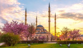 В настоящее время в ЧР функционируют 1186 мечетей