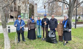 «Единая Россия» провела в районах Чеченской Республики «Осеннюю уборку»| грозный, чгтрк