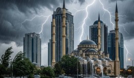В Чеченской Республике с 3 по  5 апреля ожидаются ливни с грозой и градом
