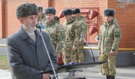 В Чеченской Республике увековечили память двух погибших сотрудников ОМОН «АХМАТ-1».