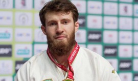 Чеченский дзюдоист Адам Сангириев завоевал золото на открытом Кубке Африки в Морокко| грозный, чгтрк
