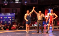 Алексей Мишин прошел в 1/4 Чемпионата России по греко-римской борьбе