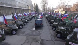 Делегация РУС им. В.В. Путина посетила Ростовскую область с гуманитарной миссией| грозный, чгтрк