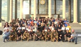 В Грозном подвели итоги учений волонтёров Национального центра помощи пропавшим и пострадавшим детям