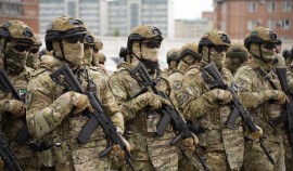В Грозном отметили годовщину со дня образования подразделений вневедомственной охраны Росгвардии