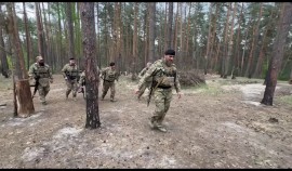 Магомед Ханбиев прибыл в расположение бойцов спецназа «Ахмат» на передовой| грозный, чгтрк