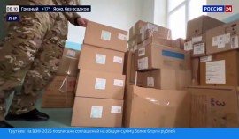 РОФ им. А.-Х. Кадырова передал в зону СВО бронированный автомобиль, медикаменты и продукты питания