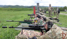 Команда ОГВС (с) завоевала 1 место в служебно-боевой стрельбе на чемпионате СКФО Росгвардии