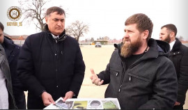 Рамзан Кадыров проинспектировал строящиеся объекты в ЧР