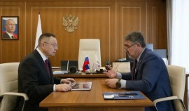 Ирек Файзуллин провел совещание о развитии строительной отрасли и сферы ЖКХ в Чеченской Республике