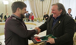 Ж. Депардье – почетный гражданин Чеченской Республики