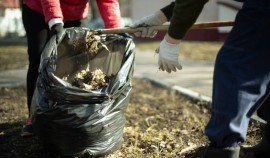 В Гудермесском районе прошел экологический субботник по очистке лесопарковых зон