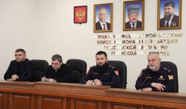 В Управлении Росгвардии по Чеченской Республике обсудили защиту объектов ТЭК