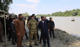 Начальник Управления Росгвардии по ЧР посетил район поиска пропавшего мальчика