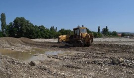 Шарпуди Абдулазизов проинспектировал ход восстановления рек Хулхулау и Фортанга после паводков