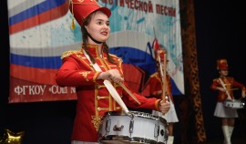 В Грозном состоялся фестиваль детской патриотической песни среди учащихся школы Росгвардии
