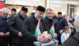 Шарип Делимханов принял участие в благотворительной акции «Дети Чечни – детям Палестины»