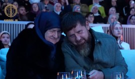 Рамзан Кадыров вместе с семьей посетил сольный концерт Амины Ахмадовой