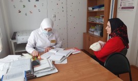 В Наурской ЦРБ продолжаются детские профилактические осмотры