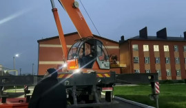 В школе Наурского района в ускоренном режиме меняют систему отопления