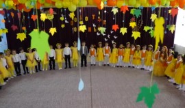 В детском саду «Дики» прошёл утренник «Золотая осень»