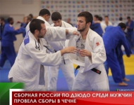 Сборная России по дзюдо среди мужчин провела сборы в Чечне 
