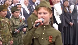 В Грозном стартовала ежегодная республиканская патриотическая эстафета «Знамя Победы»