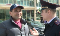 В Грозном прошла акция по профилактике ДТП «Внимание – пешеход!» 