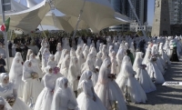 В день города в Грозном сыграли свадьбу 199 пар 