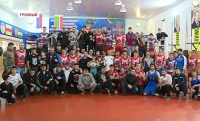 Чеченские спортсмены  перенимают опыт у экс-чемпиона мира по версии WBO Дмитрия Пирога 