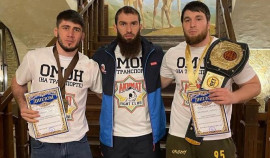 Сотрудники ОМОН ЧР заняли призовые места в турнире по смешанным единоборствам в Кисловодске